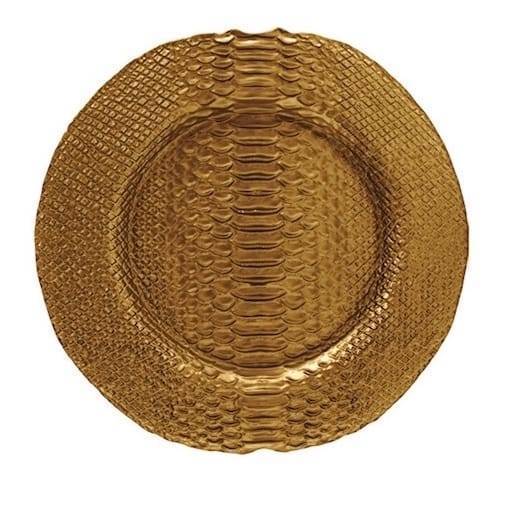 Bajo plato dorado 32 cl.