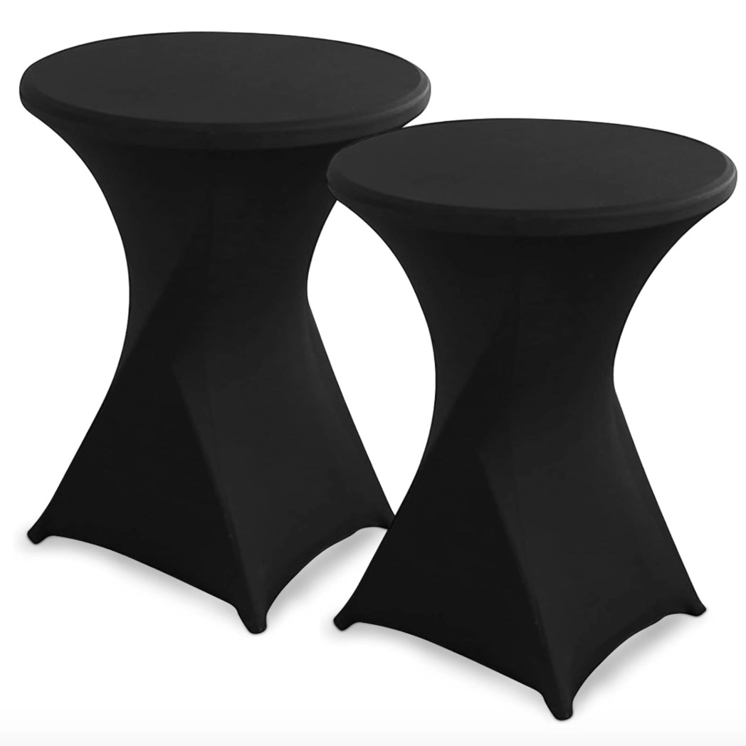 Black Elastic Cover cocktail table