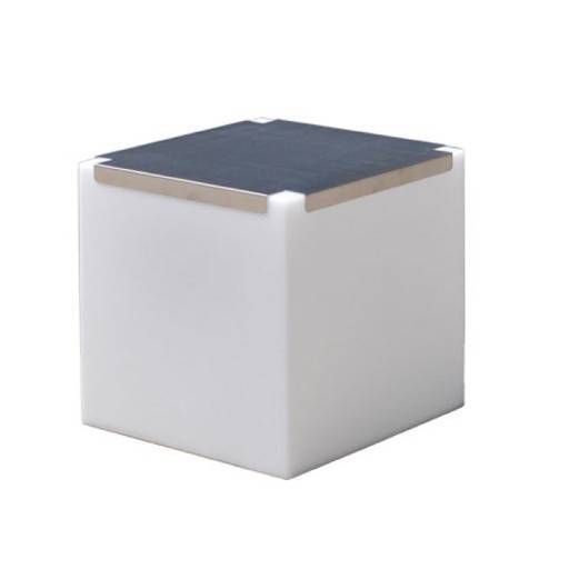 Cube led table 43x43 cm.