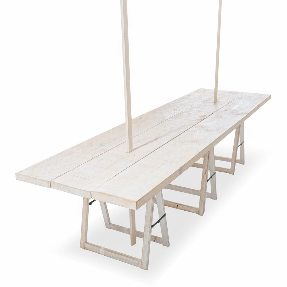 Mesa madera Big T 90x300 cm.