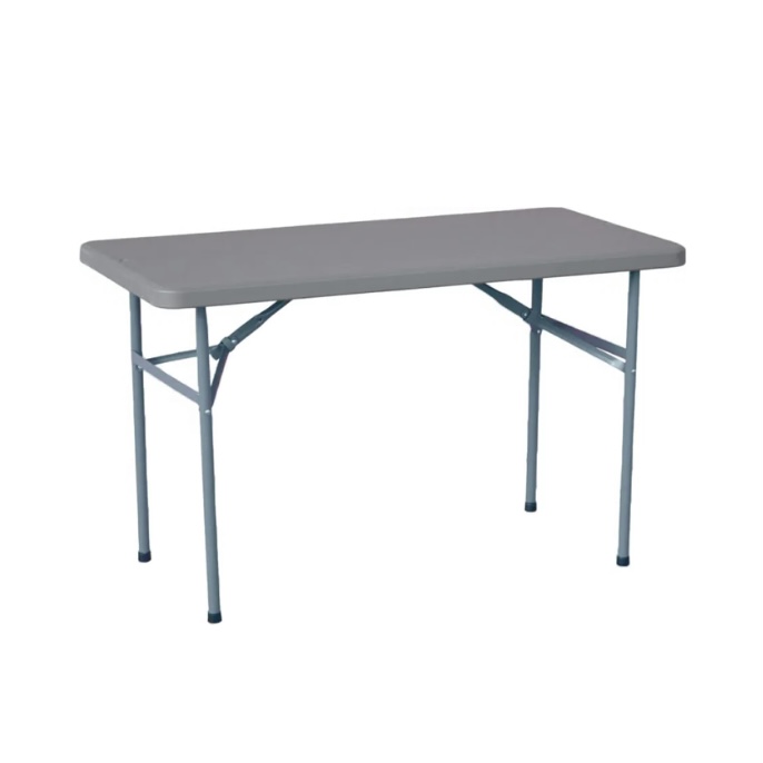 Rectangular table 60x1 cm.