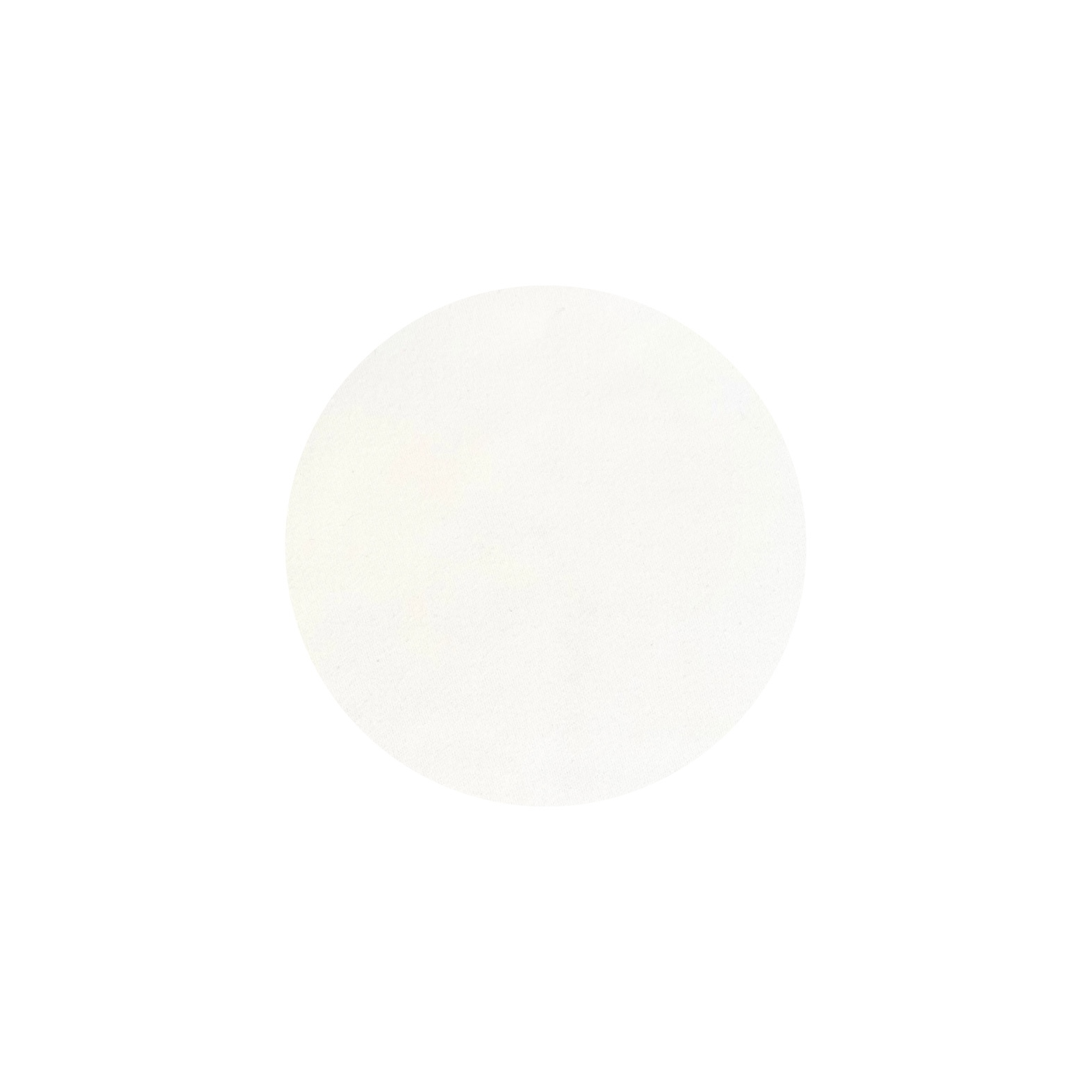 Round table cloth white