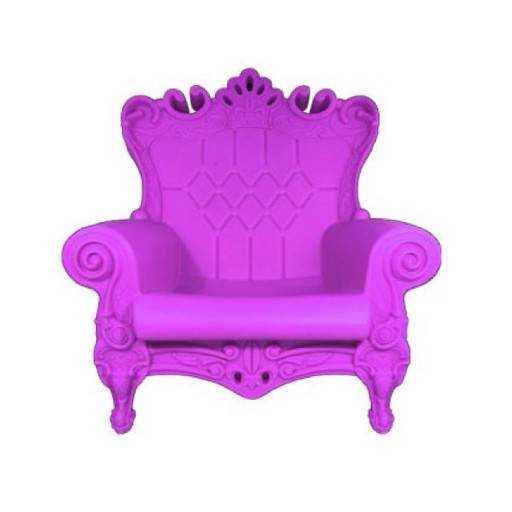 Sessel Königin rosa 102x109 cm.