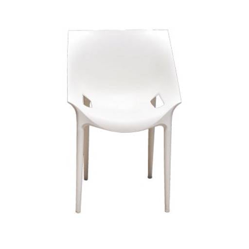 Silla moderna blanca