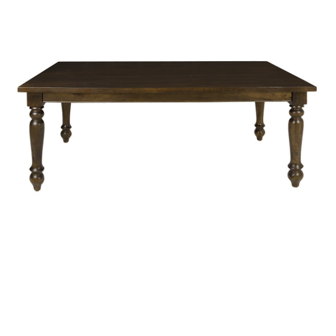 Tisch aus Mahagoniholz 120x250 cm.