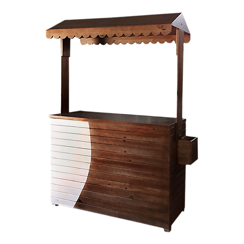 Wooden Bar 48x175 cm.